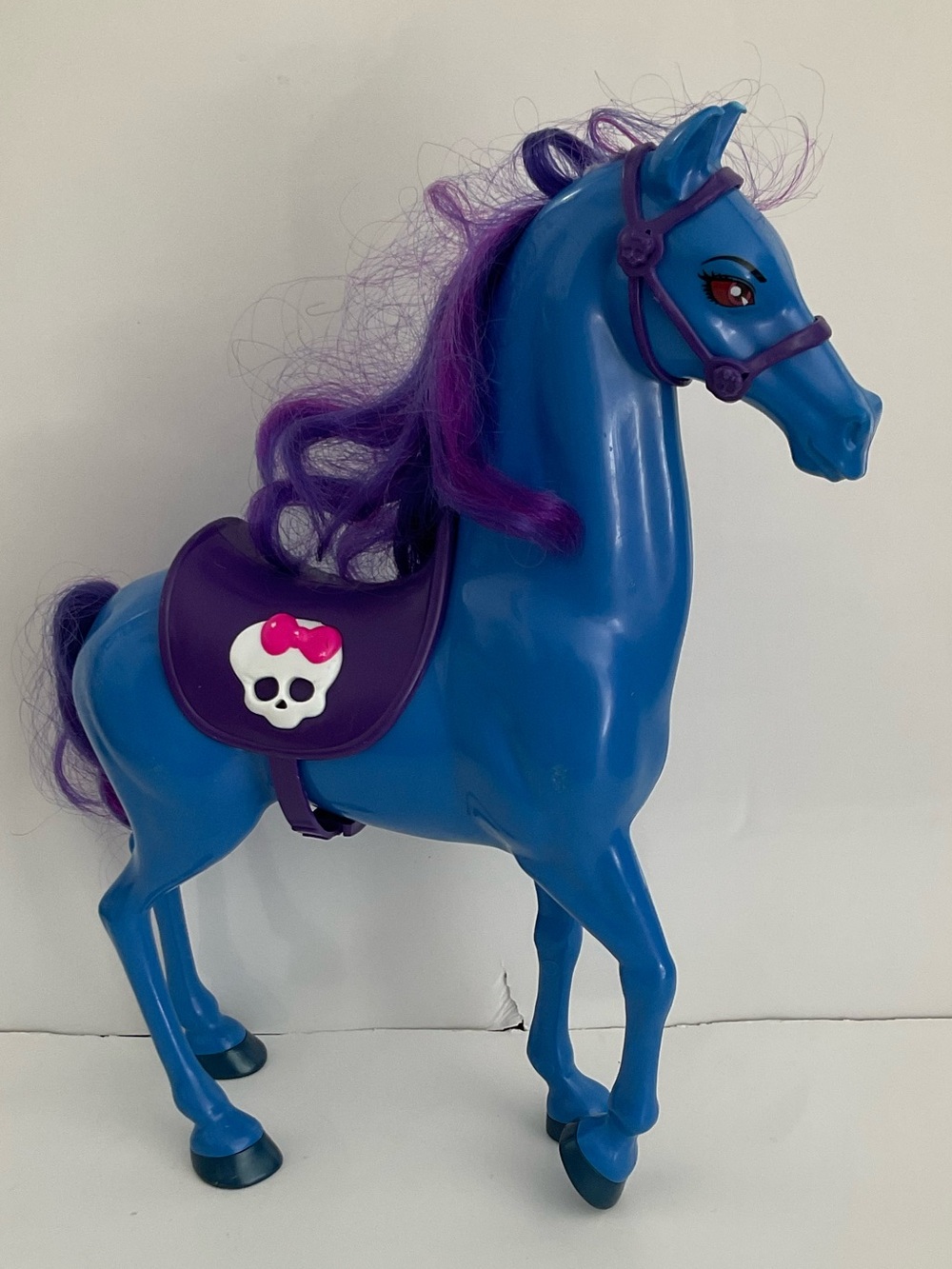 Monster High Nightmare Headless Mistress Blue Horse
